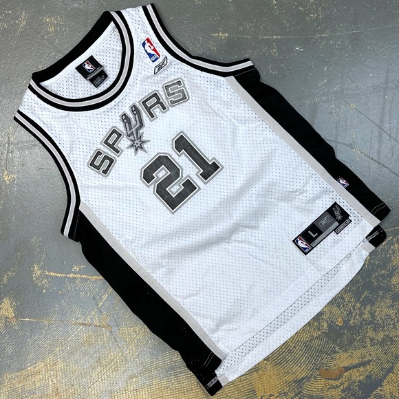 Reebok Other - Reebok Tim Duncan San Antonio Spurs Swingman Jersey NBA Small YL 21 Basketball